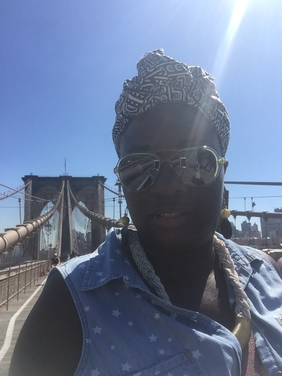 Walking the Brooklyn Bridge